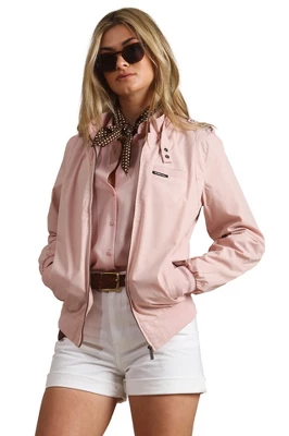 Members Only Women's Classic Iconic Racer Jacket ( Slim Fit ) 9 Members Only Women's Classic Iconic Racer Jacket ( Slim Fit ) - Image 9