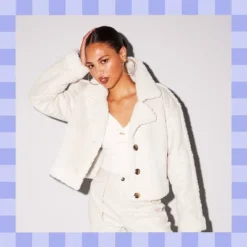 Women's Faux Shearling Jacket - Wild Fableā¢