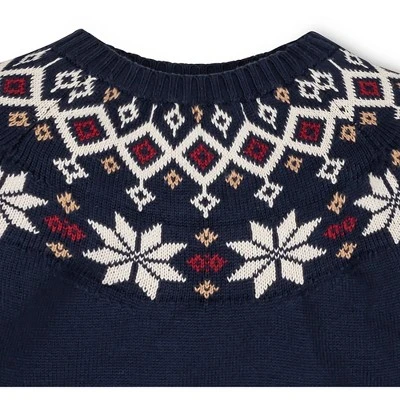 Hope & Henry Women's Long Sleeve Fair Isle Raglan Sweater 4 Hope & Henry Women's Long Sleeve Fair Isle Raglan Sweater - Image 4