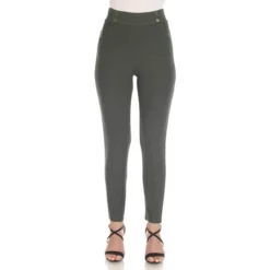 Women's Super Soft Elastic Waistband Scuba Pants - White Mark -Women Clothing Sale GUEST e71a6a34 bfa4 4c7f aae0 160ded3511a5