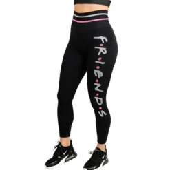 FRIENDS Warner Bros Womens Leggings For Active Cosplay - Workout, Yoga, Gym, Running, Casual Wear Black By MAXXIM -Women Clothing Sale GUEST e7f10f49 8793 47a4 a2fd 974d2d562d52