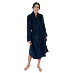 Leveret Womens Fleece Robe -Women Clothing Sale GUEST e85236c8 23a2 4b5f 9ba0 01f7818af8ad