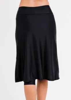 Calypsa Womens -Long Swim Skort