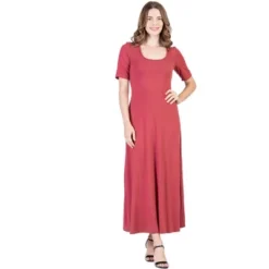 24seven Comfort Apparel Womens Casual Maxi Dress -Women Clothing Sale GUEST e9eb59d0 33c2 4b19 b484 f1f3a98af1da