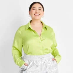 Women's Long Sleeve Button-Front Shirt - A New Day™ -Women Clothing Sale GUEST e9f15170 5b71 4d07 85d4 ba5a5dcd18c6