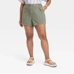 Women's High-Rise Utility Shorts - Universal Thread™ -Women Clothing Sale GUEST eded8ffe b15a 4875 8fce f60e34ef65c8