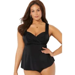 Swimsuits For All Women’s Plus Size Sweetheart Wrap Tankini Top -Women Clothing Sale GUEST f15531d1 344c 4ab2 b312 a4ba0b72c094