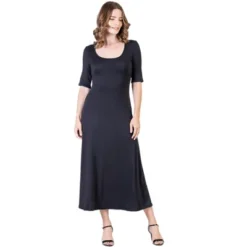 24seven Comfort Apparel Womens Casual Maxi Dress -Women Clothing Sale GUEST f2180caf 7896 4be7 897c f7c0cda5e942