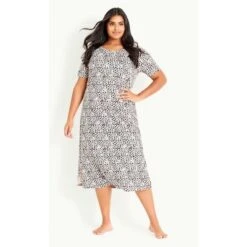 Women's Plus Size Animal Night Dress - Blush | EVANS 7 Women's Plus Size Animal Night Dress - Blush | EVANS -Women Clothing Sale GUEST f2560567 d9db 4859 bd19 5156a02fcb05