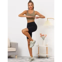 Allegra K Women's High Impact Workout Wirefree With Padded Sports Bra -Women Clothing Sale GUEST f28e7b70 1dbf 40dd 9e27 2916511ff35e