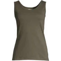 Lands' End Women's Tall Cotton Tank Top -Women Clothing Sale GUEST f335f3de b321 48b3 98cf 03213e5e5d80