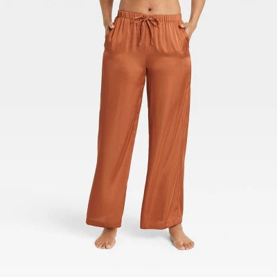 Women's Satin Pajama Pants - Stars Above™ 4 Women's Satin Pajama Pants - Stars Above™ - Image 4