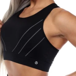 Women's Cut Out Back Mesh Sports Bra - White Mark -Women Clothing Sale GUEST f809bd52 4dee 4c96 a8eb 34ab97c3dcae