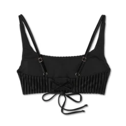Women's Velour Ribbed Bralette Bikini Top - Shade & Shore™ Black -Women Clothing Sale GUEST f84faee9 1cb3 434c afc1 0acbcc8dbf47