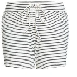 Women's Plus Size Knit Tie Stripe Short - Cream | ZIM & ZOE -Women Clothing Sale GUEST fbd50c19 1c6e 48d1 ac60 e36836ce63ff