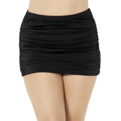 Swimsuits For All Women’s Plus Size Shirred High Waist Swim Skirt -Women Clothing Sale GUEST fef4b278 389b 4025 901e 4603f6d94b39