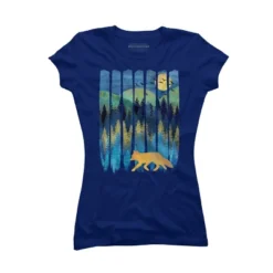 Junior's Design By Humans Fox Forest Night By Maryedenoa T-Shirt 17 Junior's Design By Humans Fox Forest Night By Maryedenoa T-Shirt -Women Clothing Sale GUEST ff0b2530 ea8c 477f 9e46 28159decea6b