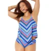 Swimsuits For All Women’s Plus Size Side Ruched Bikini Bottom